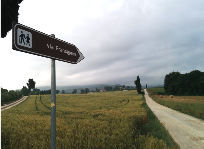 Un guide en anglais disponible pour la Via Francigena en Italie du sud 