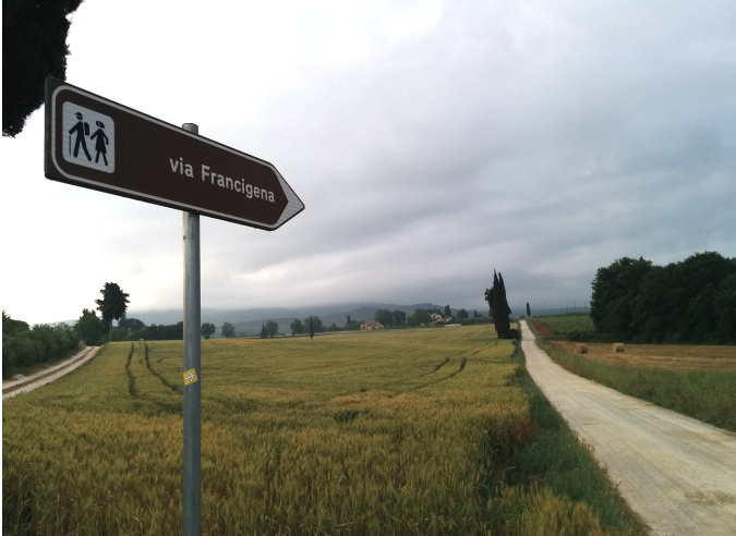 La Via francigena fête  ses 20 ans avec une grande marche en 2021