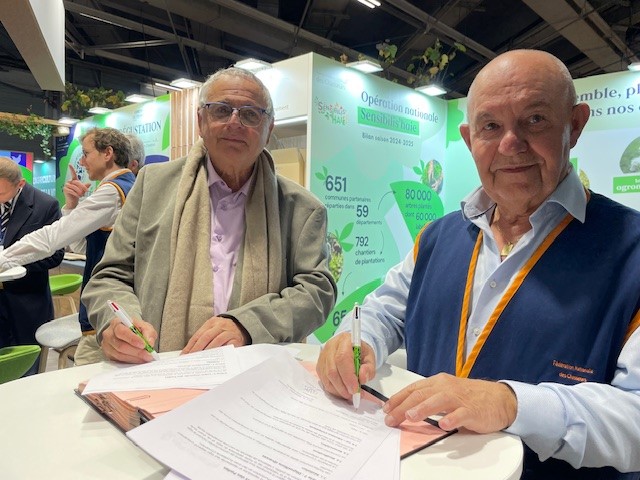 Actu - Signature convention Fédé Chasse