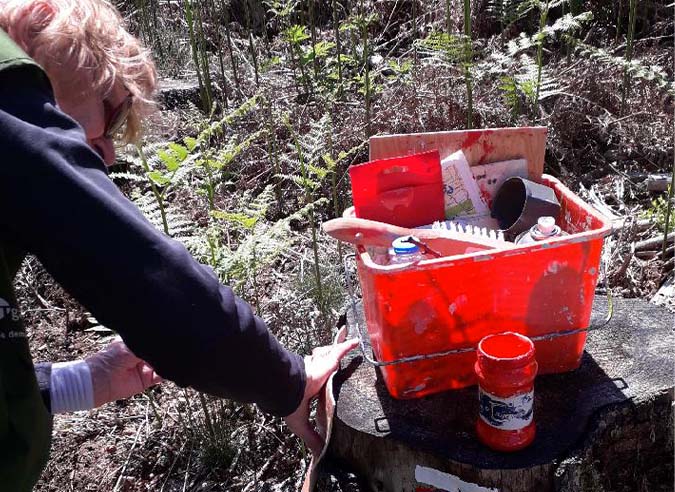 Article sur balisage de sentier Article sur balisage de sentier