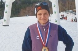 Djamila Bengueche, championne du Monde de raquettes à neige