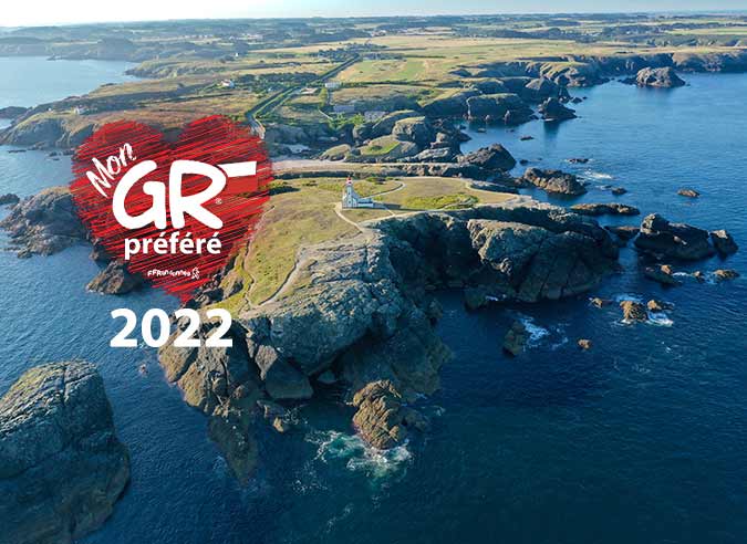 Le GR® 340 - Tour de Belle-Île-en-Mer élu le GR® préféré des Français 2022 !