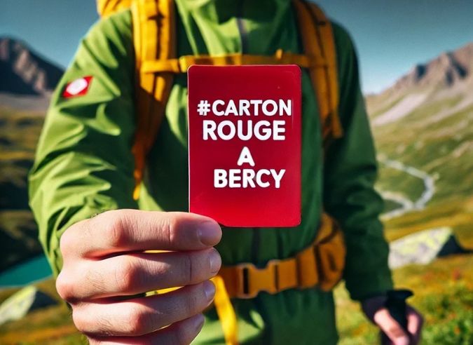 « Carton rouge à Bercy », ensemble défendons la randonnée et le sport en France