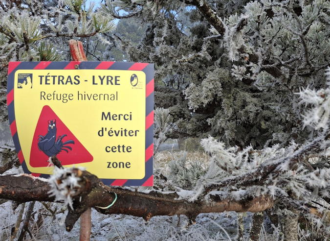 La protection hivernale de la faune en Chartreuse 