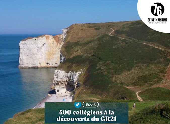400 collégiens de Seine Maritime découvrent le GR® 21 ! 