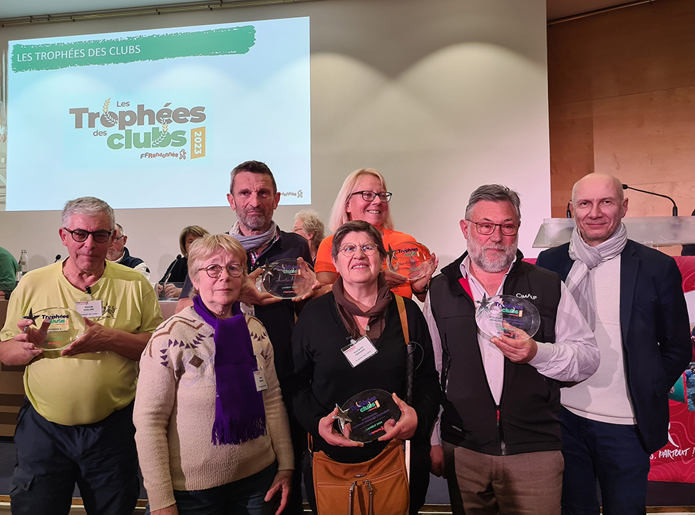 Remise des Trophées des Clubs aux cinq lauréats de cette édition 2024