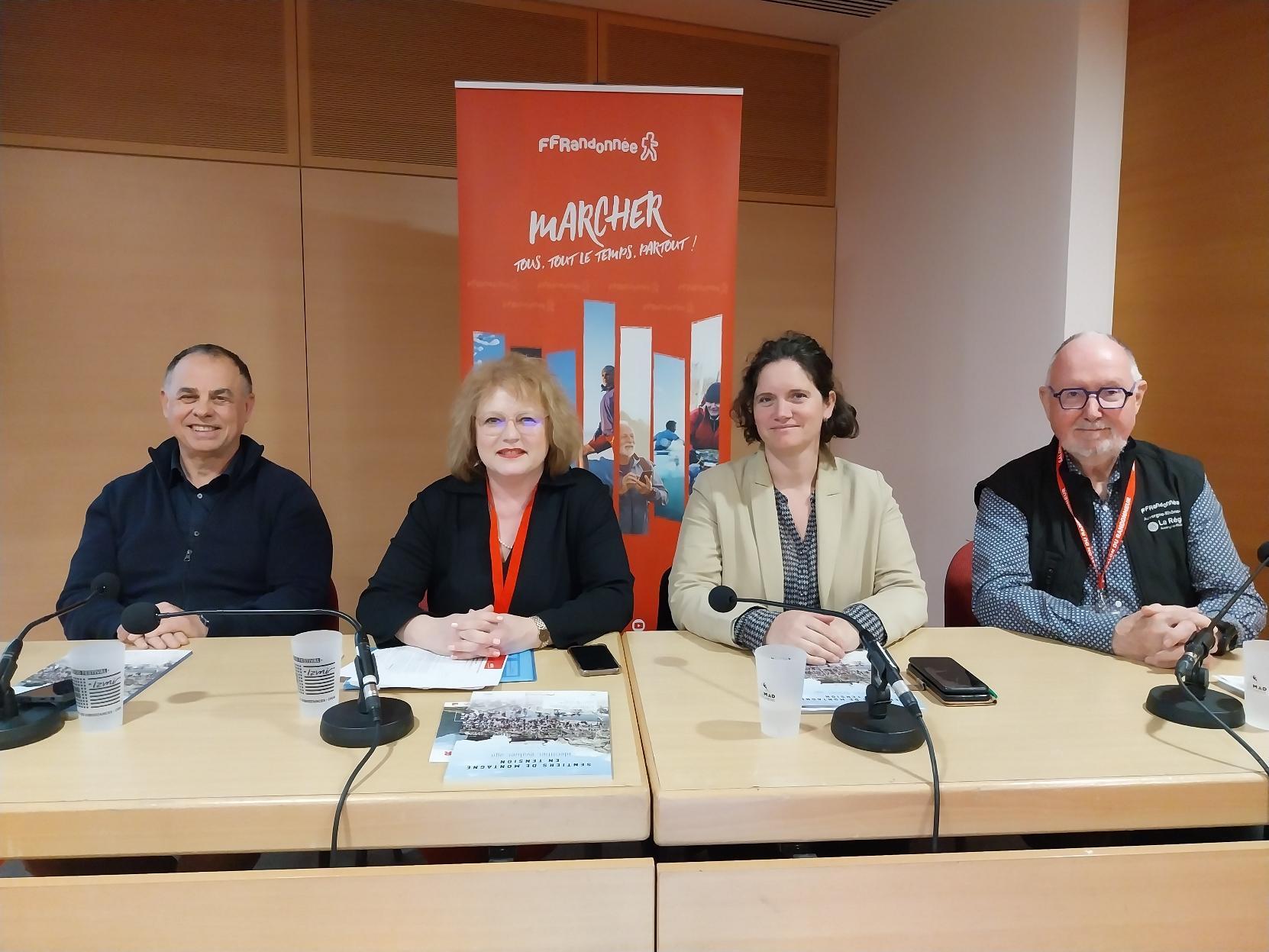 Lancement du guide "Sentiers de montagne en tension" par la FFRandonnée et l'ANCT