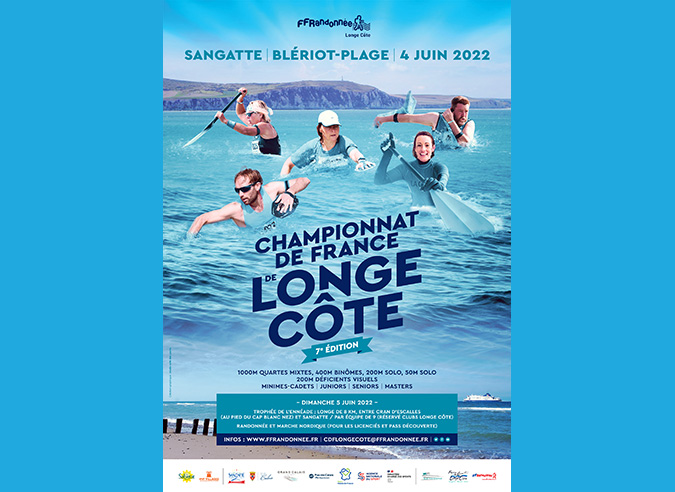7e championnat de France de longe côte à Sangatte : les résultats ! 