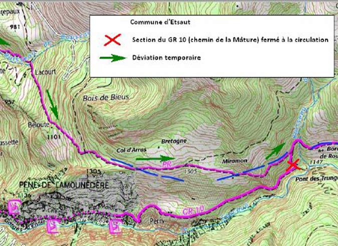 interruption-chemin-de-la-matûre-gr-10 interruption-chemin-de-la-matûre-gr-10