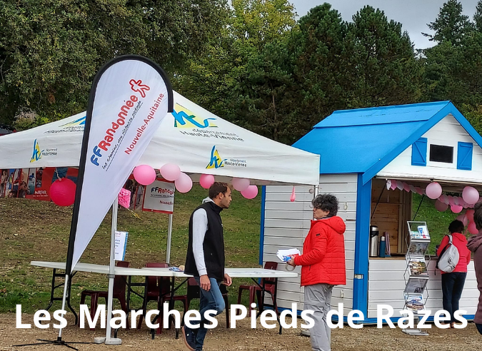 les marches pieds de razes