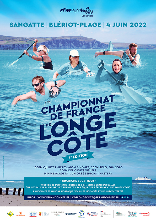 Affiche 7è championnat de France de longe côte