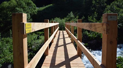 Rénovation de la passerelle du Bens