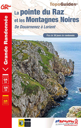 Topoguide FFRandonnée GR 34 - La pointe du Raz et les Montagnes Noires