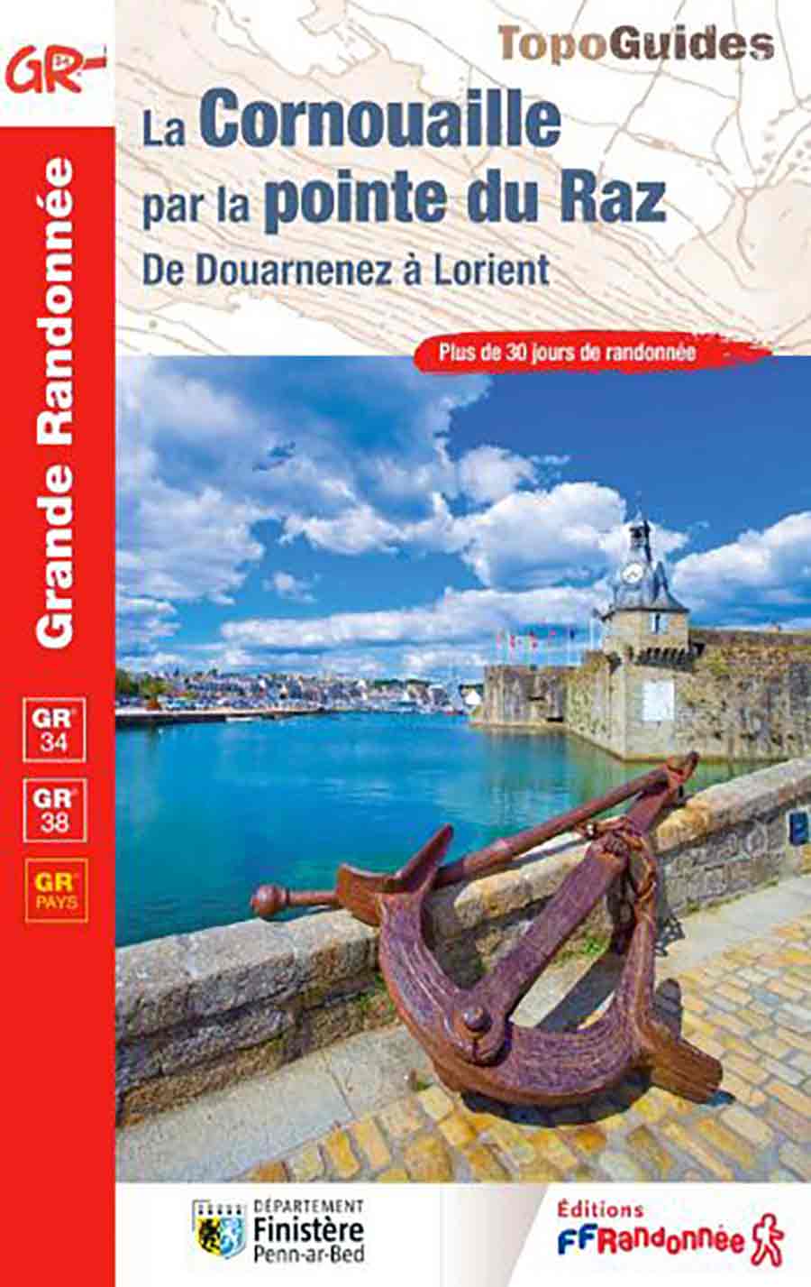 topoguide FFRandonn&eacute;e GR - La Cornouaille par la pointe du Raz