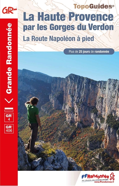 Topoguide FFRandonnée Gr 4 - la Haute Provence par les Gorges du Verdon