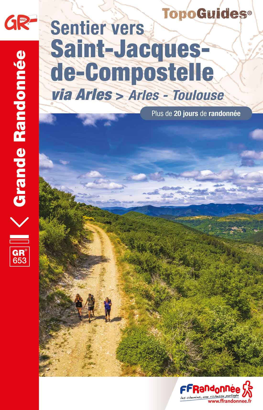 Sentier vers Saint-Jacques-de-Compostelle : Arles - Toulouse