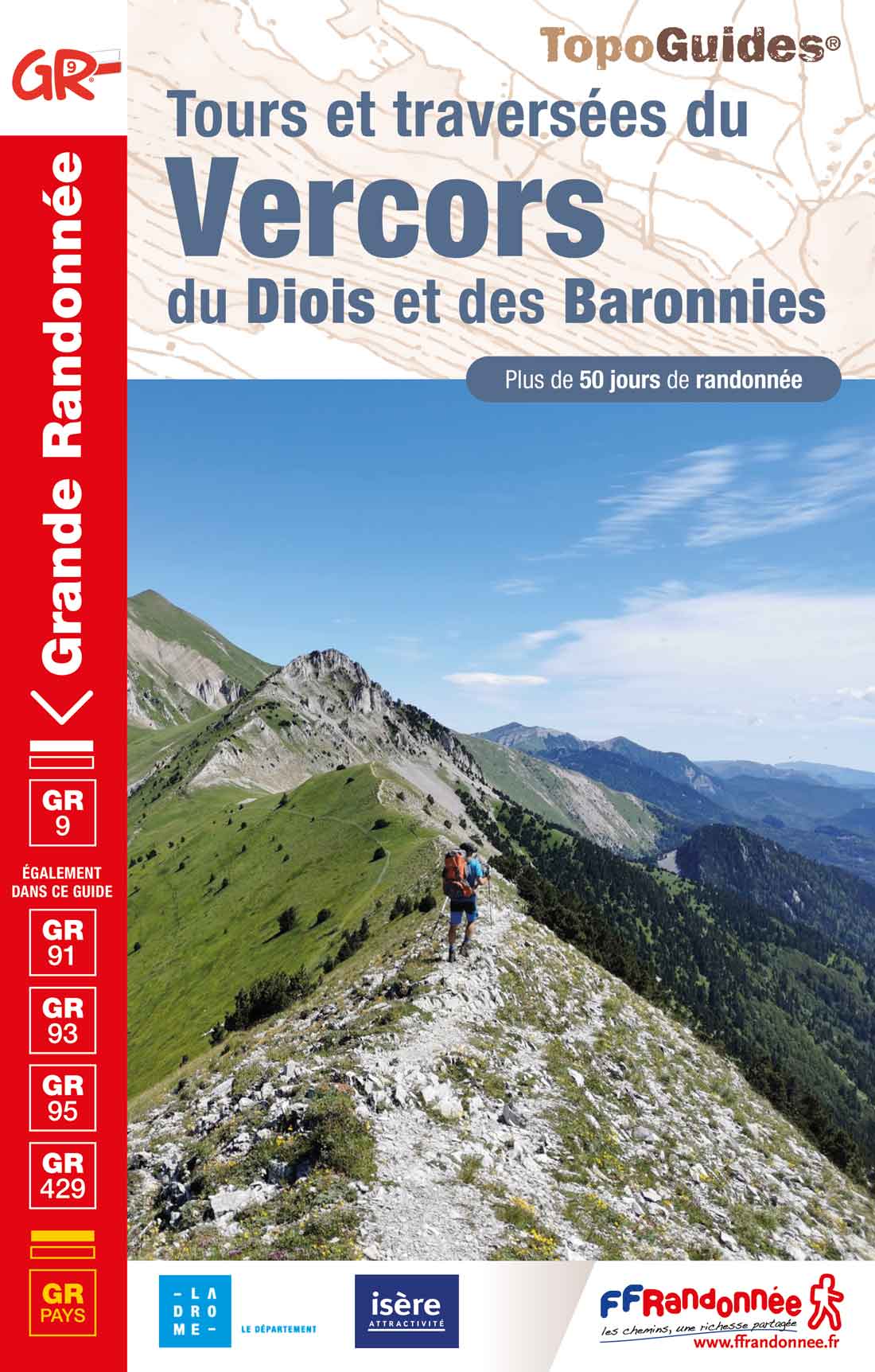 topoguide FFRandonnée GR - Tours et traversées du Vercors, du Diois et des Baronnies