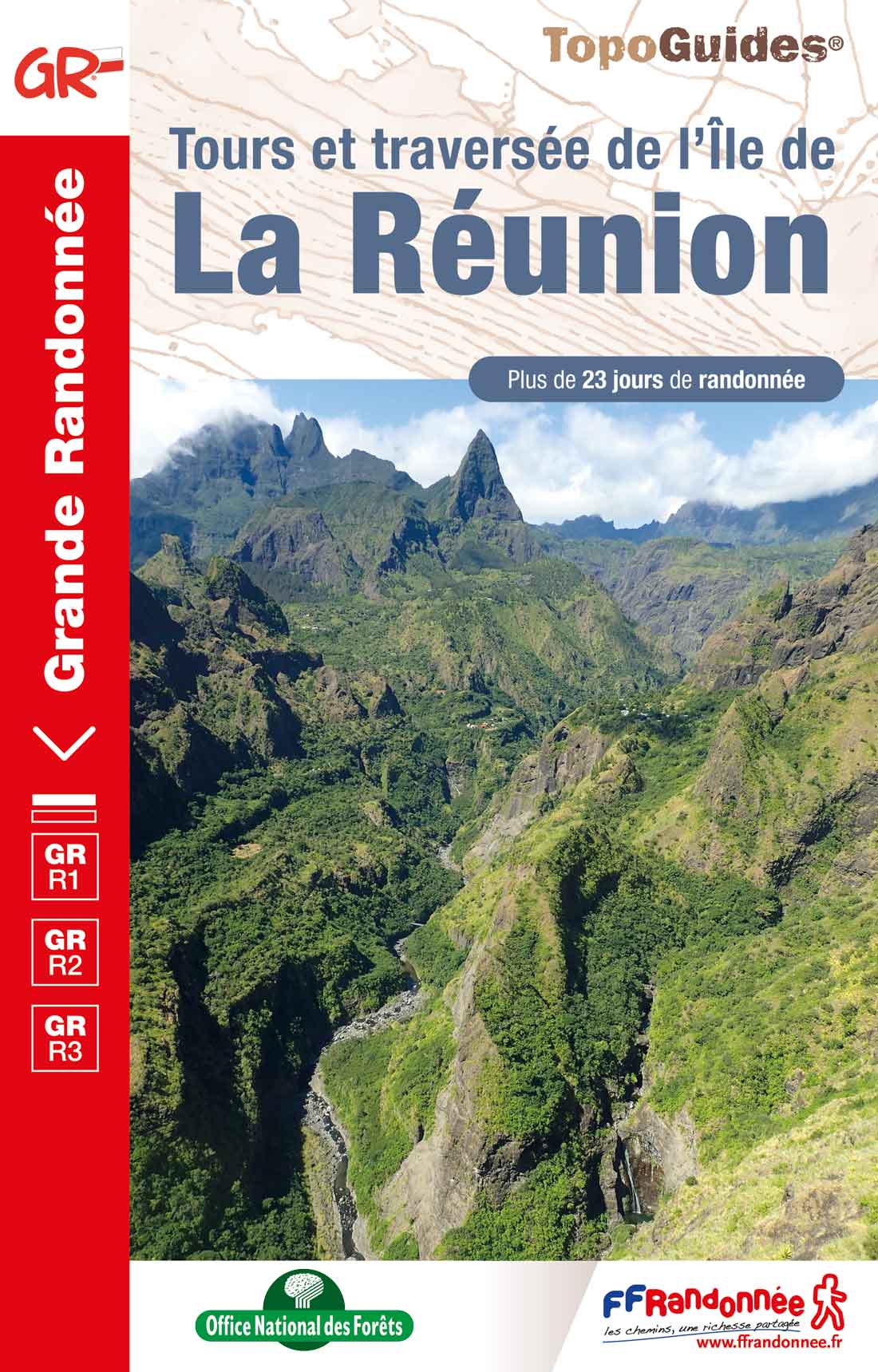 Topoguide FFRandonnée - GR R1 - L'Ile de la Réunion