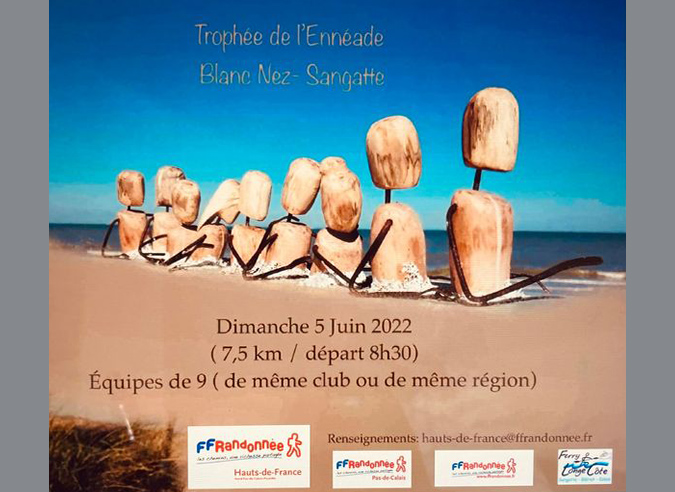 Longe côte : le 1er Trophée de l'Ennéade le 5 juin 2022 à Sangatte ! 