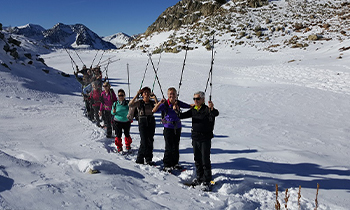 Raquettes dans le Mercantour Raquettes dans le Mercantour